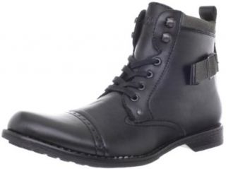 Madden Mens M Kassel Lace Up Boot,Black,13 M US Shoes