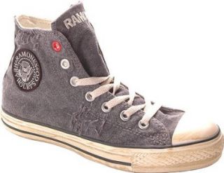 Converse Mens Ramones All Star Hi ( sz. 11.0, Black/Red/Milk ) Shoes