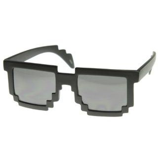 com MLC Eyewear 8 Bit Black Sunglasses CPU Gamer Geek Glasses Shoes