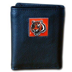 Cincinnati Bengals NFL Trifold Wallet in a Window Box