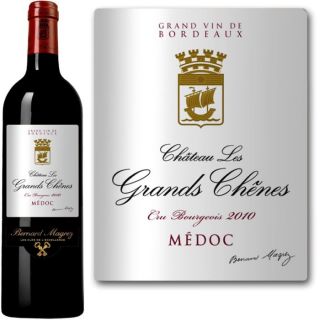 Château Les Grands Chênes   AOC Médoc   Millésime 2010   Vin rouge