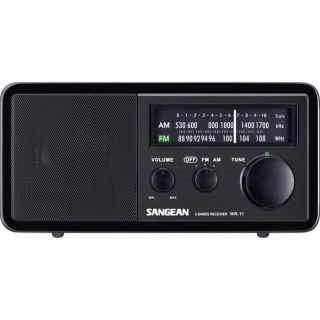 Sangean   WR 11   Radio analogique AM / FM   Sangean WR 11 noir