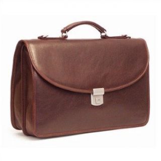 Womens Leather Briefcase Color Tan Clothing