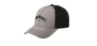 Jack Daniels® Baseball Cap Grey Pinstripe Front & Brim