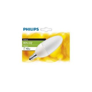 Philips Eco80% Flamme Lisse E14 8W Chaud   Achat / Vente AMPOULE   LED