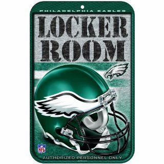 NFL Philadelphia Eagles 11 by 17 Inch Locker Room Sign