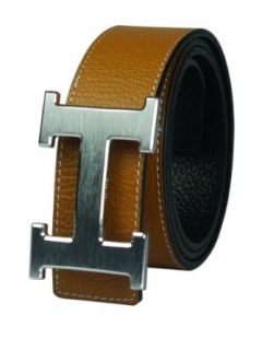 layer cow leather Belt Brown PH0333 (110cm(w. 34.3~36.6)) Clothing