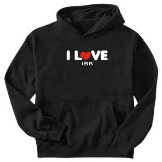 Sweatshirt Black  I Love Ibb  Yemen City Clothing