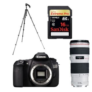 Canon EOS 60D + EF 70 200+trépied+SD 16Go   Achat / Vente REFLEX