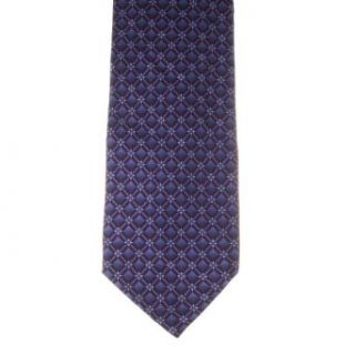 Claiborne Mens Patterned 100% Silk Neck Tie Purple One