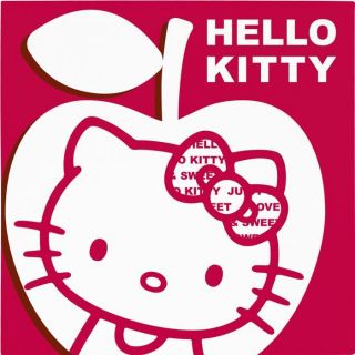 20 Serviettes Hello Kitty Apple   Paquet de 20 serviettes en papier