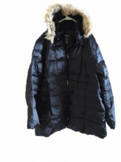 Style & Co Womens Down Jacket Black XL 18 W   Clothing