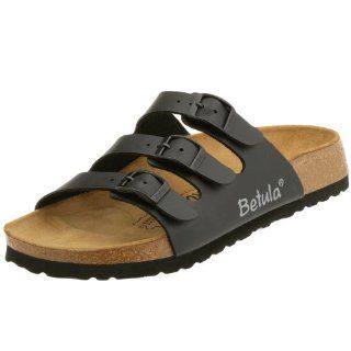 Sandals Birko Flor, Black, Size 38 EU with a narrow insole Shoes