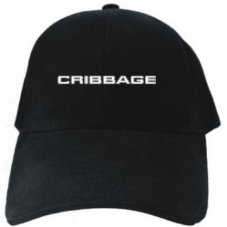 Cribbage ATHLETIC MILLENIUM Black Baseball Cap Unisex