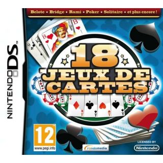 18 JEUX DE CARTES / Jeu console DS   Achat / Vente DS 18 JEUX DE