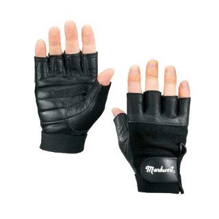 Markwort Palm Pad Weight Lifting Gloves BLACK X LARGE