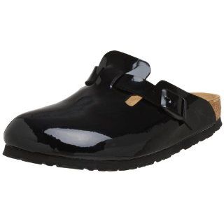 Birkenstock Nashua Clog,Black Patent,39 N EU Shoes