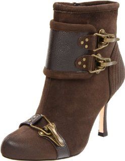 Tracy Reese Womens Pam Ankle Boot,Dark Brown,39.5 EU/9.5 M US Shoes