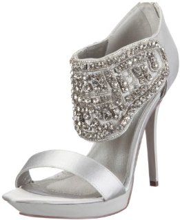 Menbur Womens Casanova Platform Sandal,Pearl Grey,39 EU/9 M US Shoes