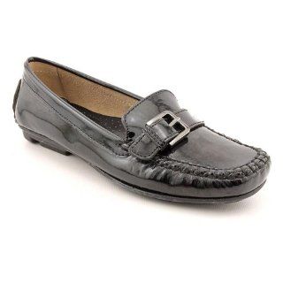 Size 6 Black Moc Patent Leather Loafers Shoes New/Display Shoes