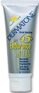 DERMATONE Extreme Sport Endurance Gel Sunblock SPF 45, 2.5