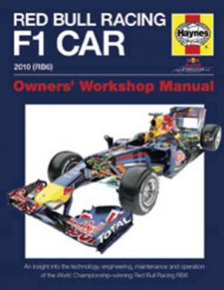 Red Bull Racing F 1 Car 2010 (RB6) Owners Workshop Manual (Hardcover