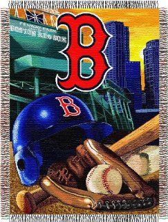 MLB Boston Red Sox Acrylic Tapestry Throw Blanket Sports