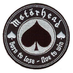 Motorhead   Patches   Embroidered Clothing