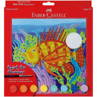 Lion Fish Paint By Number Kit