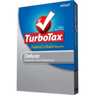 Intuit TurboTax 2011 Deluxe   Complete Product   1 User