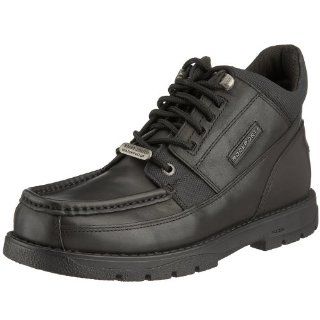 Rockport Mens Marangue Mocc Toe Boot,Black,7 M US Shoes