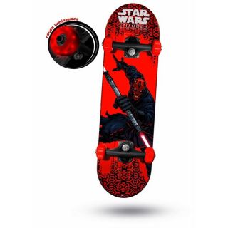 Star Wars   Skateboard 28 avec roues lumineuses   Garçon   A partir