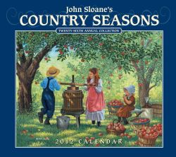 John Sloane`s Country Seasons 2012 Calendar (Mixed media product