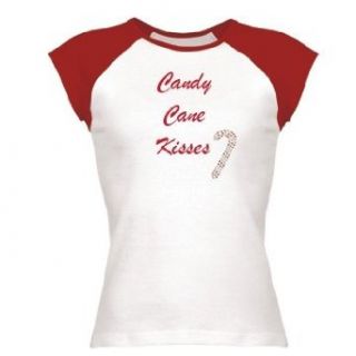Candy Cane Kisses Custom Junior Fit Bella 1x1 Rib Cap