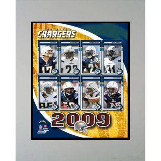 2009 San Diego Chargers Matted Print Today $15.99