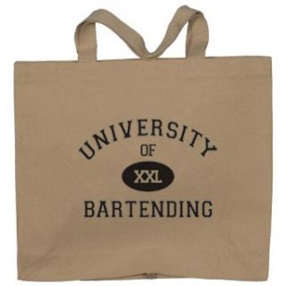 UNIVERSITY OF XXL BARTENDING Totebag (Cotton Tote / Bag