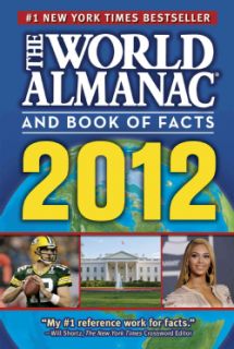 The World Almanac and Book of Facts 2012 (Hardcover) Today $37.80