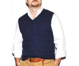 Polo Ralph Lauren Mens Cashmere Sweater Vest Navy Medium