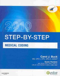 2010 Step By Step Medical Coding (Mixed media product)