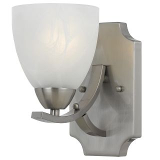 Transitional 1 light Wall Sconce in Satin Nickel Today $52.99