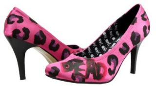 Dead Heel Shoes in Fuschia Pink by Iron Fist, Size 10 W US Shoes