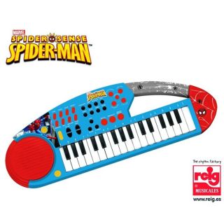 Spiderman   Synthétiseur 32 touches, 6 mélodies, 8 instruments, 8