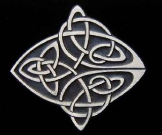 Celtic Knot Bronze Belt Buckle Clothing