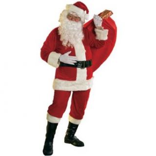 Santa Claus Costume   Size Standard/Large, 40 to 48 Chest Clothing