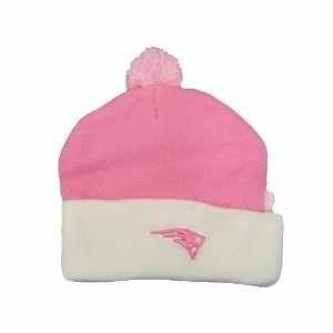 New England Pink Cuffed Womans NFL Beanie Sports