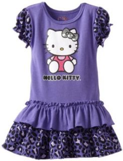 Hello Kitty Baby girls Infant Dress with Cheetah Print