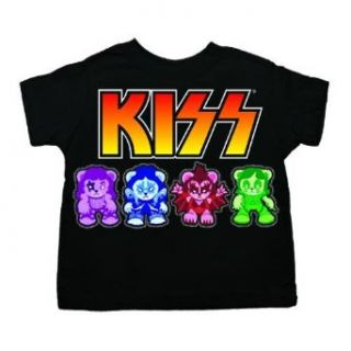 Kiss   Lil Monster Toddler T shirt in Black, Size 4T
