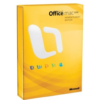 Microsoft Officemac 2008 Home and Student Edition