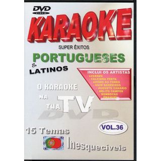 Titres Portugais   Titre  DVD Karaoké Portugais Super Exitos Vol.36