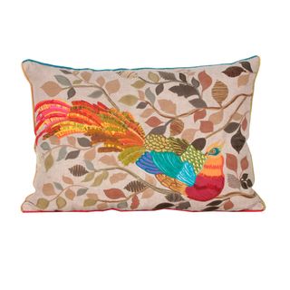 Marlo Lorenz Petra Peacock 20 inch Decorative Pillow